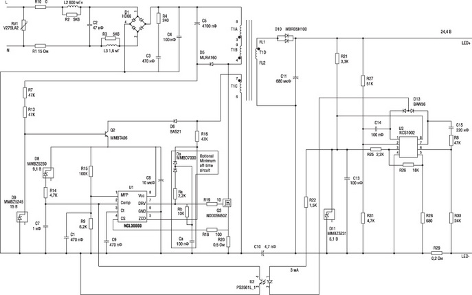 ����� ����� ���������� ������������ ������ � ����-������� PAR30 � ������� �27