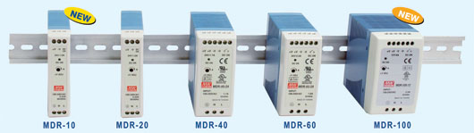 ��������� ������� �� DIN-����� � ����� �������� 